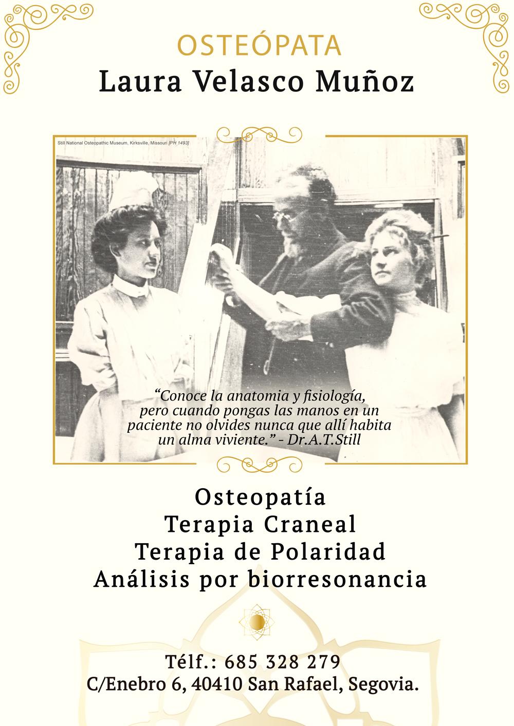 Osteópata Laura Velasco Muñoz